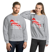 Load image into Gallery viewer, Horse riding is a sport Unisex Sweatshirt
