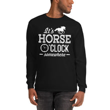Load image into Gallery viewer, Horse O'clock Long Sleeve Shirt
