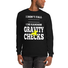 Load image into Gallery viewer, I do Gravity checks Long Sleeve Shirt
