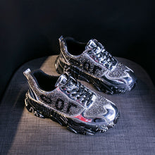 Lade das Bild in den Galerie-Viewer, Glänzende Mode Old Dad Schuhe
