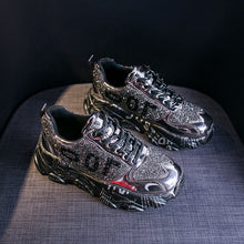 Lade das Bild in den Galerie-Viewer, Glänzende Mode Old Dad Schuhe
