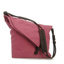 Load image into Gallery viewer, Canvas Leather Vintage Shoulder Bag - HorseObox
