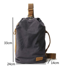 Load image into Gallery viewer, Vintage Waterproof Canvas Bag
