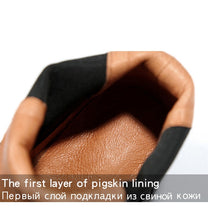 Load image into Gallery viewer, Leather velvet Thick heel Ankle boot
