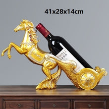 Load image into Gallery viewer, Horse Creative Crafts Resin Red Wine Holder
