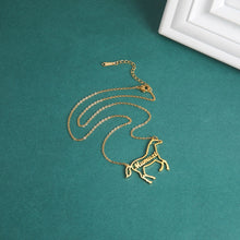Load image into Gallery viewer, Personalized Horse Necklace
