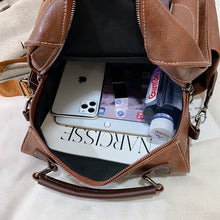 Load image into Gallery viewer, PU Leather Backpack
