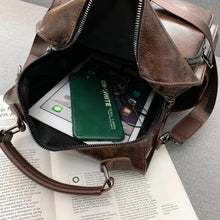 Load image into Gallery viewer, PU Leather School Bag
