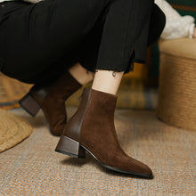 Load image into Gallery viewer, Real Leather High Heels Shoes
