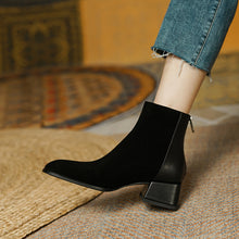 Load image into Gallery viewer, Real Leather High Heels Shoes
