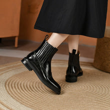 Load image into Gallery viewer, Split Leather Chelsea Boots
