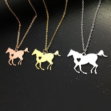Load image into Gallery viewer, Personalized Horse Necklace
