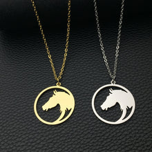 Load image into Gallery viewer, Custom Name Horse Necklace

