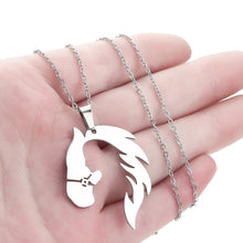 Load image into Gallery viewer, Handmade Horse Pendant Necklace
