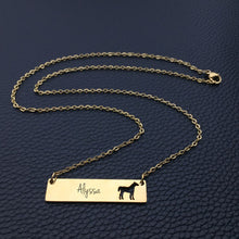 Load image into Gallery viewer, Personalized Horse Charm Necklace
